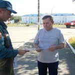 В Волчанске пожарные проводят рейды и месячник безопасности