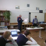 Волчанские пожарные провели открытый урок по гражданской обороне