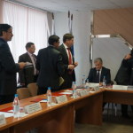 После встречи у глав была возможность пообщаться с министрами тет-а-тет.