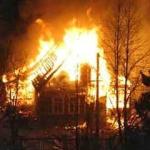 В коллективном саду сгорел садовый домик