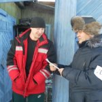 Добровольцы в Волчанске проводят «противопожарные»  рейды 