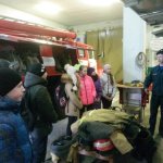 Жителям Волчанска противопожарные советы давали юные пожарные и сотрудники МЧС